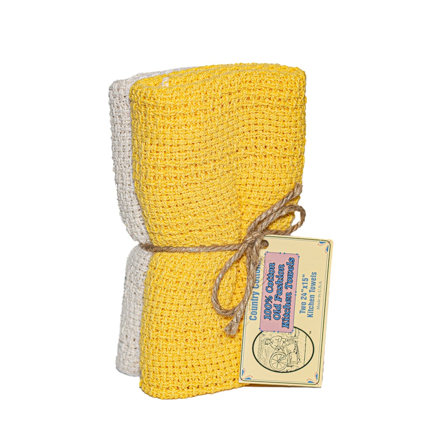 100% Cotton Kitchen Towels 24” x 15”